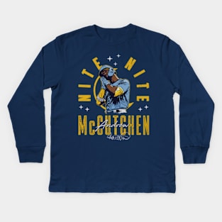 Andrew McCutchen Milwaukee Nite Nite Kids Long Sleeve T-Shirt